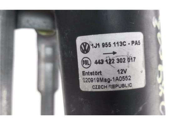 Recambio de motor limpiaparabrisas delantero para seat leon (1m1) 1.9 tdi referencia OEM IAM 1J1955325A 1J1955113C 