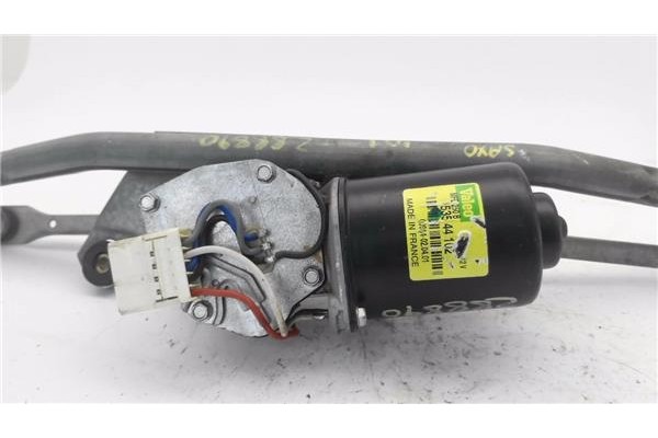 Recambio de motor limpiaparabrisas delantero para citroen saxo 1.1 sx referencia OEM IAM 640583 53544102 53544102 , PEUGEOT