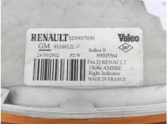 Recambio de intermitente delantero dcho para renault trafic ii autobús (jl) 1.9 dci referencia OEM IAM 8200007030  