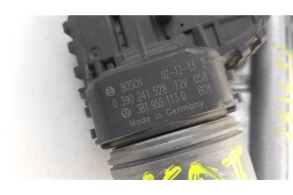 Recambio de motor limpiaparabrisas delantero para volkswagen passat berlina (3b3) 1.9 comfortline family 4motion referencia OEM 