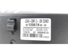 Recambio de display para citroen c4 berlina 1.6 business referencia OEM IAM 981206788000 NS559482149 