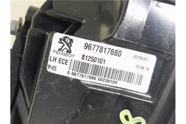 Recambio de piloto trasero izquierdo para peugeot 308 1.2 style referencia OEM IAM 9677817680 81250101 