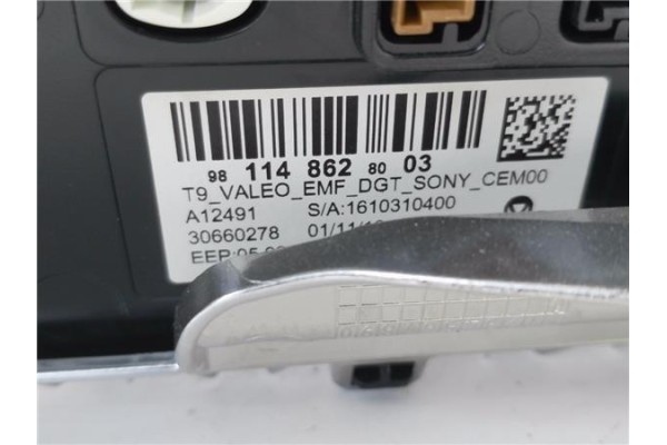 Recambio de pantalla para peugeot 308 1.2 style referencia OEM IAM 9811486280  