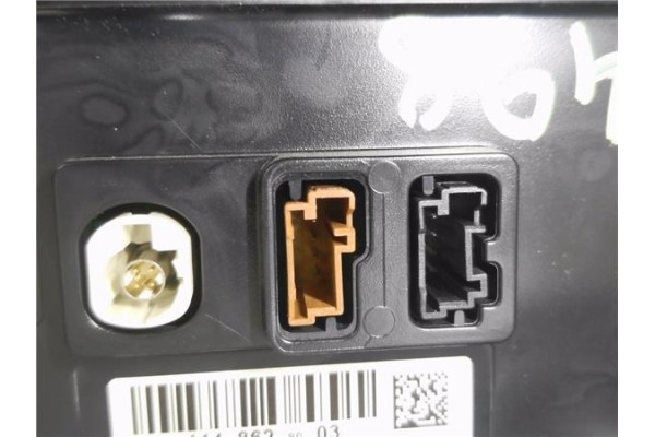 Recambio de pantalla para peugeot 308 1.2 style referencia OEM IAM 9811486280  