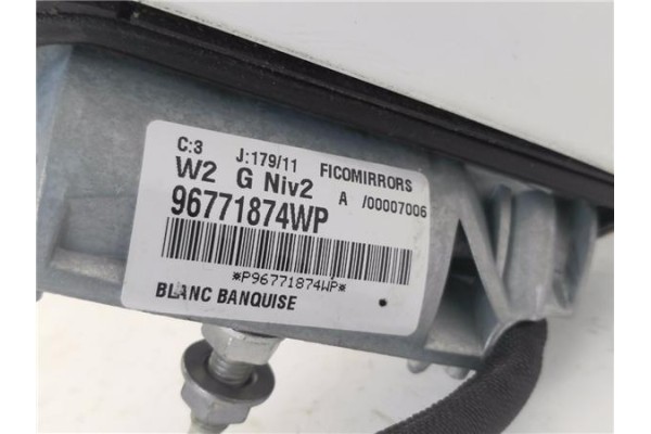 Recambio de retrovisor electrico izquierdo para peugeot 508 1.6 active referencia OEM IAM 96771874WP  