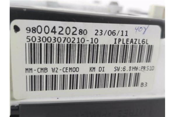 Recambio de cuadro completo para peugeot 508 1.6 active referencia OEM IAM 9800420280 9678565980 