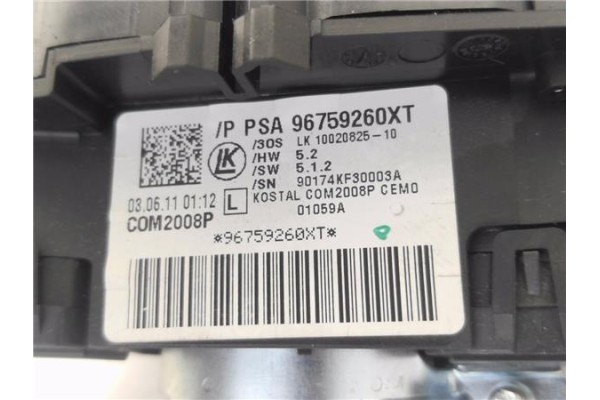 Recambio de mando intermitencia para peugeot 508 1.6 active referencia OEM IAM 96759260XT  