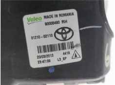 Recambio de faro antiniebla derecho para toyota yaris (ksp9/scp9/nlp9) 1.4 active referencia OEM IAM 8121002110 90008490 