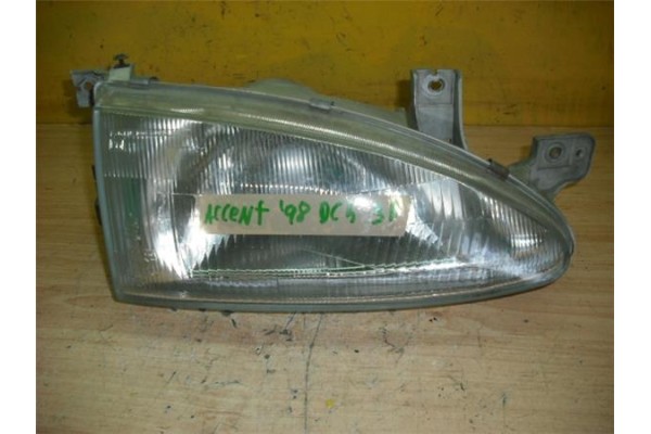 Recambio de faro delantero dcho para hyundai accent (x3)(1998) 1.3 i 12v referencia OEM IAM   