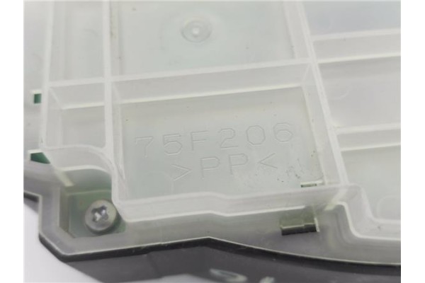 Recambio de mandos climatizador para toyota yaris (ksp9/scp9/nlp9) 1.4 active referencia OEM IAM 75F206  