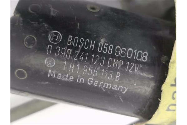 Recambio de motor limpiaparabrisas delantero para volkswagen golf iii (1h1) 1.6 referencia OEM IAM 1H1955113B 390241123 