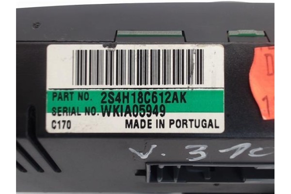 Recambio de mandos climatizador para ford focus berlina (cak) referencia OEM IAM 2S4H18C612AK WKIA05949 