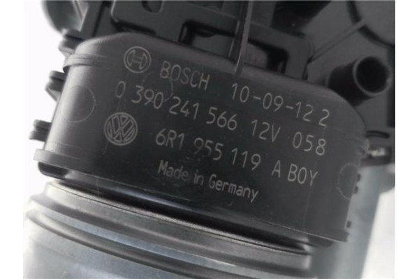 Recambio de motor limpiaparabrisas delantero para seat ibiza berlina (6j5) 1.6 tdi referencia OEM IAM 6R1955119A 390241566 