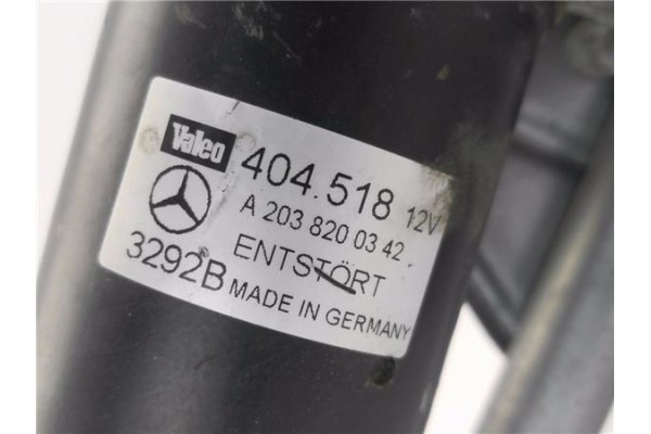 Recambio de motor limpiaparabrisas delantero para mercedes-benz clase c (bm 203) sportcoupe 2.2 c 220 cdi (203.706) referencia O