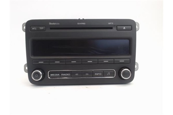 Recambio de radio / cd para skoda fabia (5j2) 1.2 referencia OEM IAM 5J0035161C 28289316 