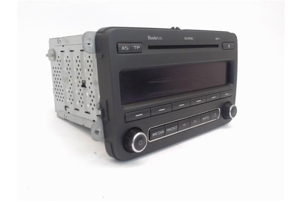 Recambio de radio / cd para skoda fabia (5j2) 1.2 referencia OEM IAM 5J0035161C 28289316 
