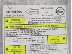 Recambio de centralita airbag para ssangyong kyron 2.0 200 xdi referencia OEM IAM 8625009061 5WY64065 