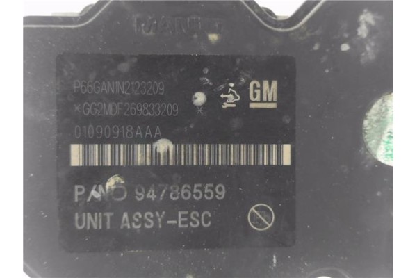 Recambio de nucleo abs para opel mokka 1.7 excellence referencia OEM IAM 94786559 1090918AAA 