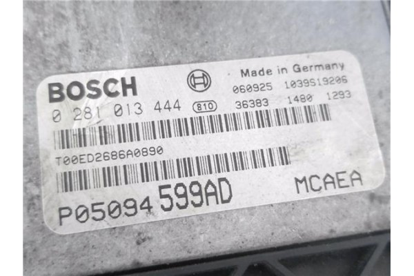 Recambio de centralita para jeep compass (mk) 2.0 sport referencia OEM IAM P05094599AD 281013444 