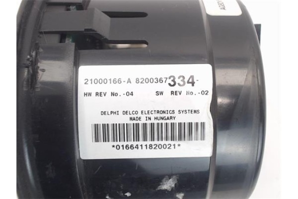 Recambio de mandos climatizador para renault espace iv (jk0) referencia OEM IAM 8200367334 21000166A 
