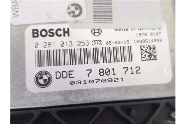 Recambio de centralita para bmw serie 3 berlina (e90) 3.0 330d referencia OEM IAM DDE7801712 281013253 