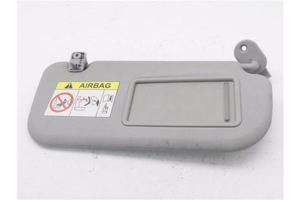 Recambio de parasol derecho para hyundai i10 (pa) 1.2 classic referencia OEM IAM 85220B9150  