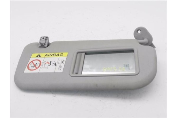 Recambio de parasol derecho para hyundai i10 (pa) 1.2 classic referencia OEM IAM 85220B9150  