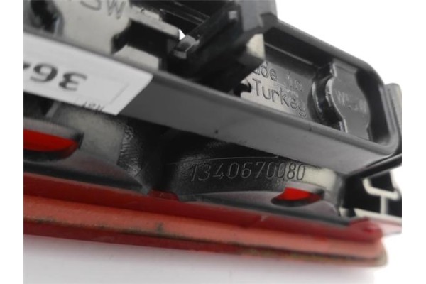 Recambio de luz central de freno para citroen jumper furgón 2.2 hdi 120 referencia OEM IAM 1340570080  