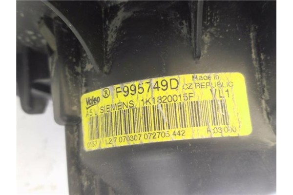 Recambio de motor calefaccion para volkswagen touran (1t1) 1.9 tdi referencia OEM IAM 3C0907521B 1K1820015F 