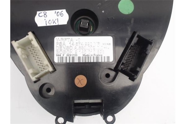 Recambio de mandos climatizador para citroen c8 referencia OEM IAM 14874990YR A83000200/9140010393 