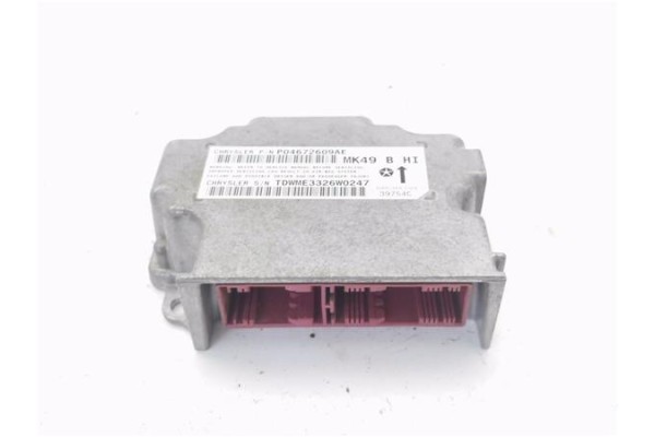 Recambio de centralita airbag para jeep compass (mk) 2.0 sport referencia OEM IAM P04672609AE MK49BHI 