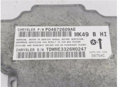Recambio de centralita airbag para jeep compass (mk) 2.0 sport referencia OEM IAM P04672609AE MK49BHI 
