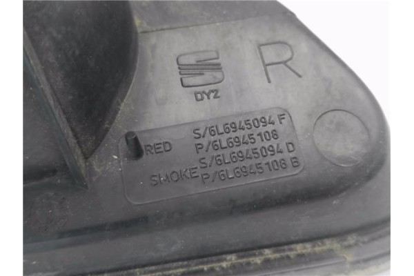 Recambio de piloto porton trasero derecho para seat ibiza (6l1) 1.9 sdi referencia OEM IAM 6L6945094F 6L6945108 
