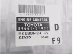 Recambio de centralita para toyota corolla verso (r1) 2.2 d-4d sport referencia OEM IAM 896610F090  
