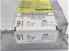 Recambio de centralita airbag para toyota corolla verso (r1) 2.2 d-4d sport referencia OEM IAM 891700F240 235731103 