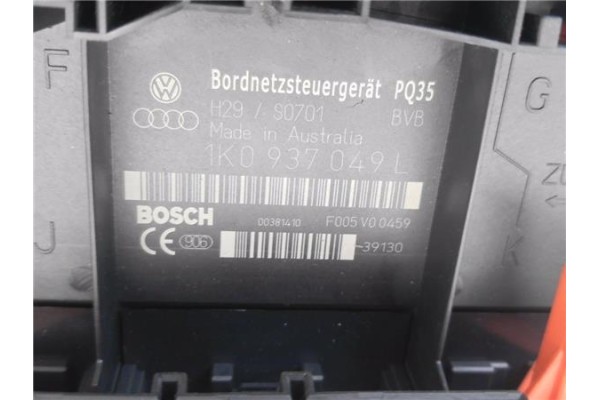 Recambio de caja fusibles/rele para volkswagen touran (1t1) 2.0 tdi referencia OEM IAM 1K0937049L  