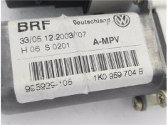 Recambio de motor elevalunas trasero derecho para volkswagen touran (1t1) 2.0 tdi referencia OEM IAM 1K0959704B 993425100 