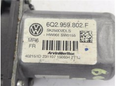 Recambio de motor elevalunas delantero izquierdo para skoda fabia (5j2) 1.4 tdi referencia OEM IAM 6Q2959802F  