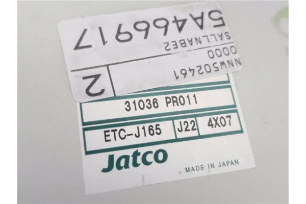 Recambio de centralita cambio automatico para land rover freelander (ln) 2.0 hse familiar referencia OEM IAM 31036PR011  