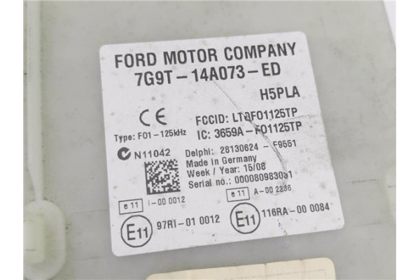 Recambio de caja fusibles/rele para ford mondeo berlina (ca2) 1.8 ambiente referencia OEM IAM 7G9T14A073ED  