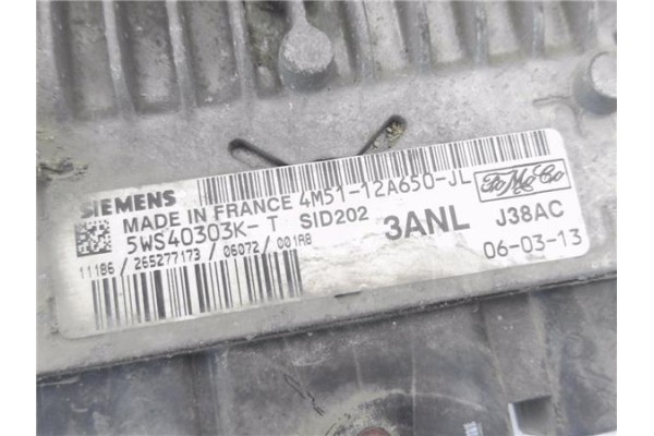 Recambio de centralita para ford focus ii (da_) 1.8 tdci referencia OEM IAM 4M5112A650JL 5WS40303KT 
