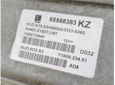 Recambio de centralita para opel corsa d 1.3 cdti referencia OEM IAM 55568383KZ 7160023401 