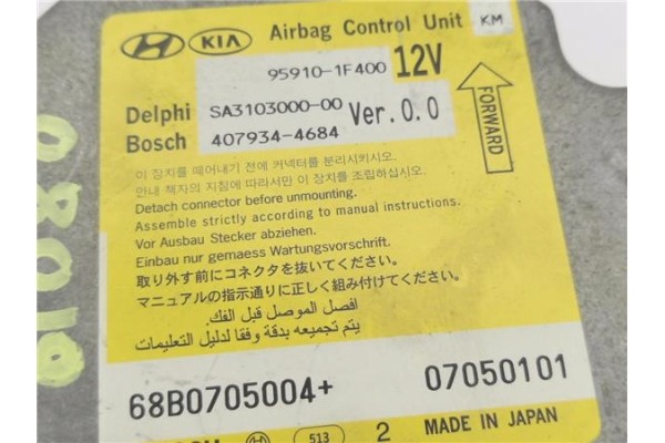 Recambio de centralita airbag para kia sportage (km) 2.0 crdi referencia OEM IAM 959101F400  