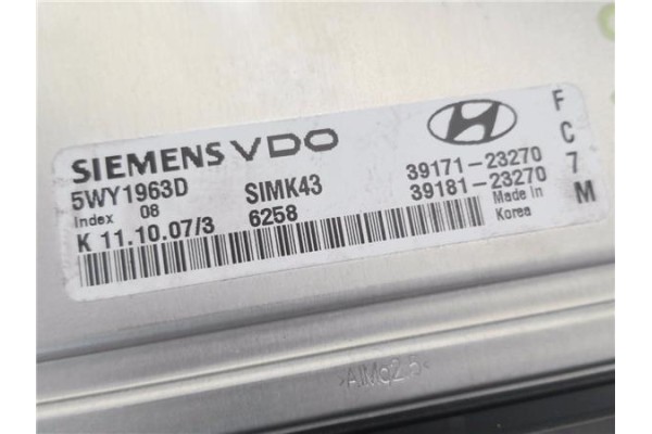 Recambio de centralita para hyundai tucson (jm) 2.0 referencia OEM IAM 3917123270 5WY1963D 
