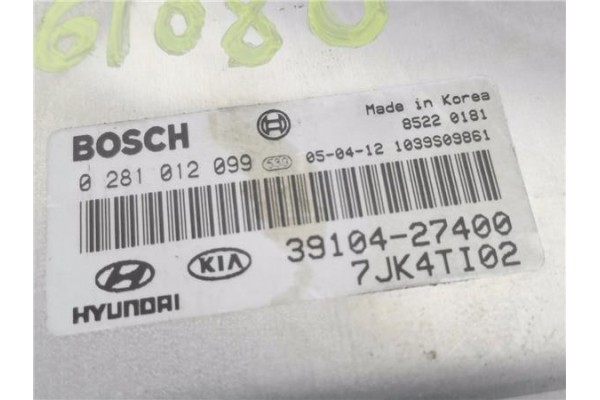 Recambio de centralita para kia sportage (km) 2.0 crdi referencia OEM IAM 3910427400 281012099 