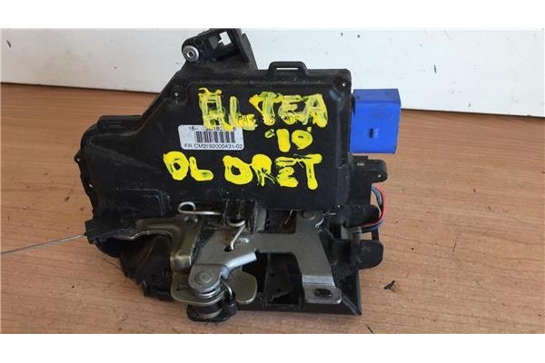 Recambio de cierre electromagnetico delantero derecho para seat altea (5p1)(03.2004) 1.4 reference [1,4 ltr. - 92 kw 16v tsi] re