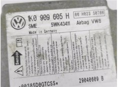 Recambio de centralita airbag para seat altea (5p1) 2.0 tdi 16v referencia OEM IAM 1K0909605H 5WK43411 
