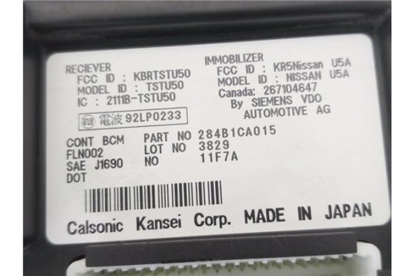 Recambio de modulo confort para nissan murano (z50) 3.5 referencia OEM IAM 284B1CA015 267104647 