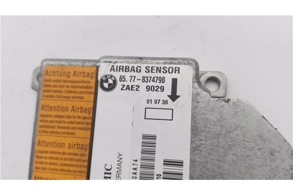 Recambio de centralita airbag para bmw serie z3 roadster (e36) 1.8 referencia OEM IAM 65778374798 ZAE29029 