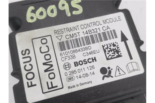 Recambio de centralita airbag para ford focus berlina (cew) 1.0 business referencia OEM IAM CM5T14B321CA 285011126 